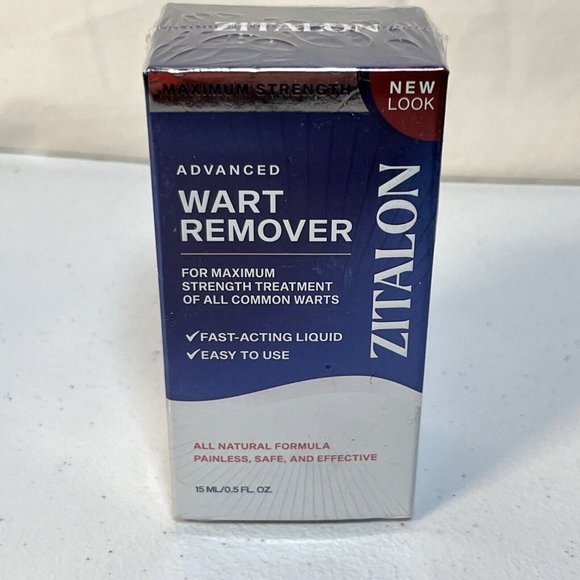 Zitalon Advanced Wart Remover Maximum Strength Plantar Common Warts Fast Acting - Picture 1 of 5